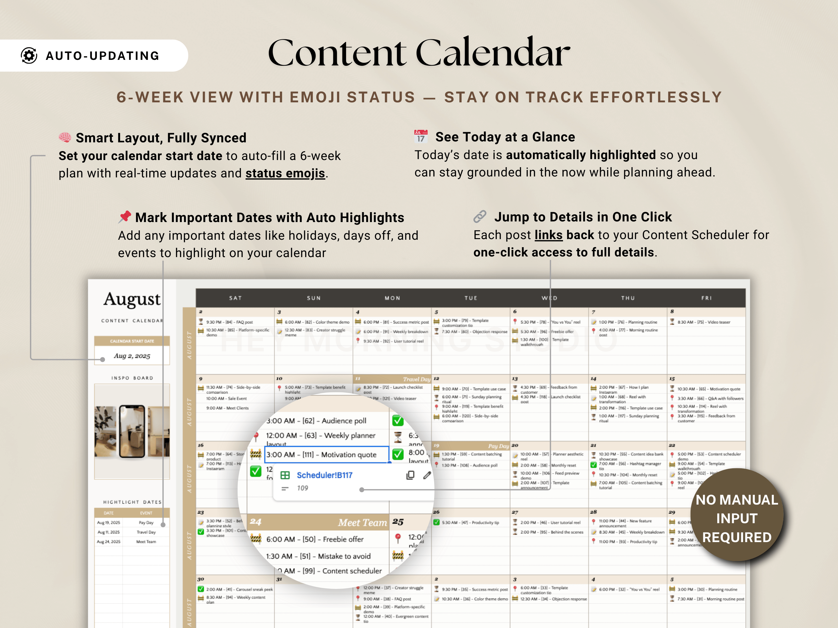 Social Media Content Planner