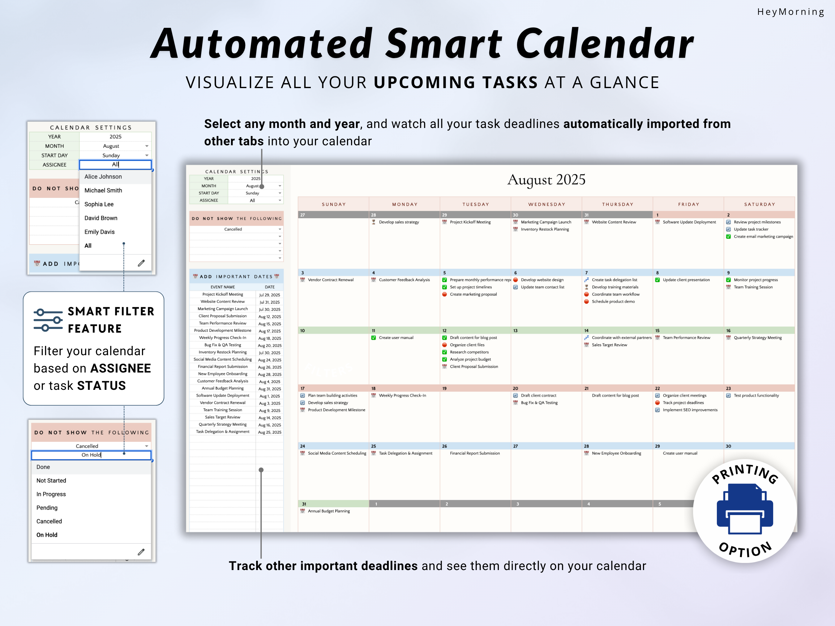 Team Task Tracker - Hey Morning