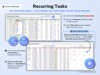 Project Management Spreadsheet