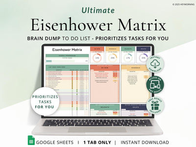 Eisenhower Matrix - Hey Morning