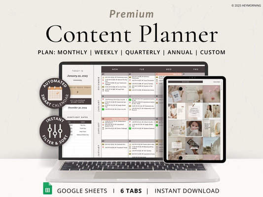 Premium Content Planner