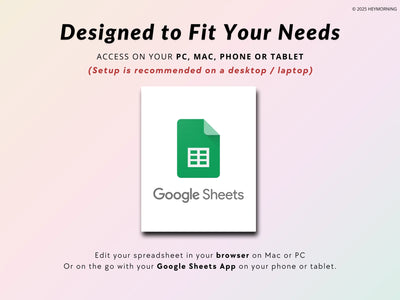 50/30/20 Budget - Pastel - Hey Morning