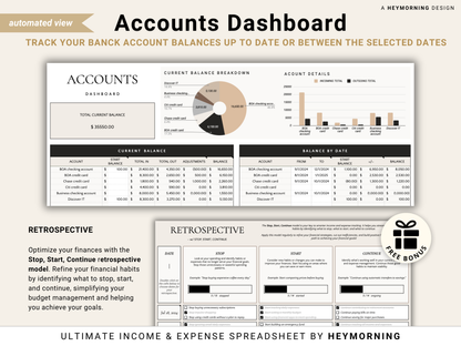 Income & Expense Tracker - Hey Morning