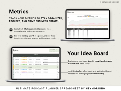 Podcast Content Planner - Hey Morning