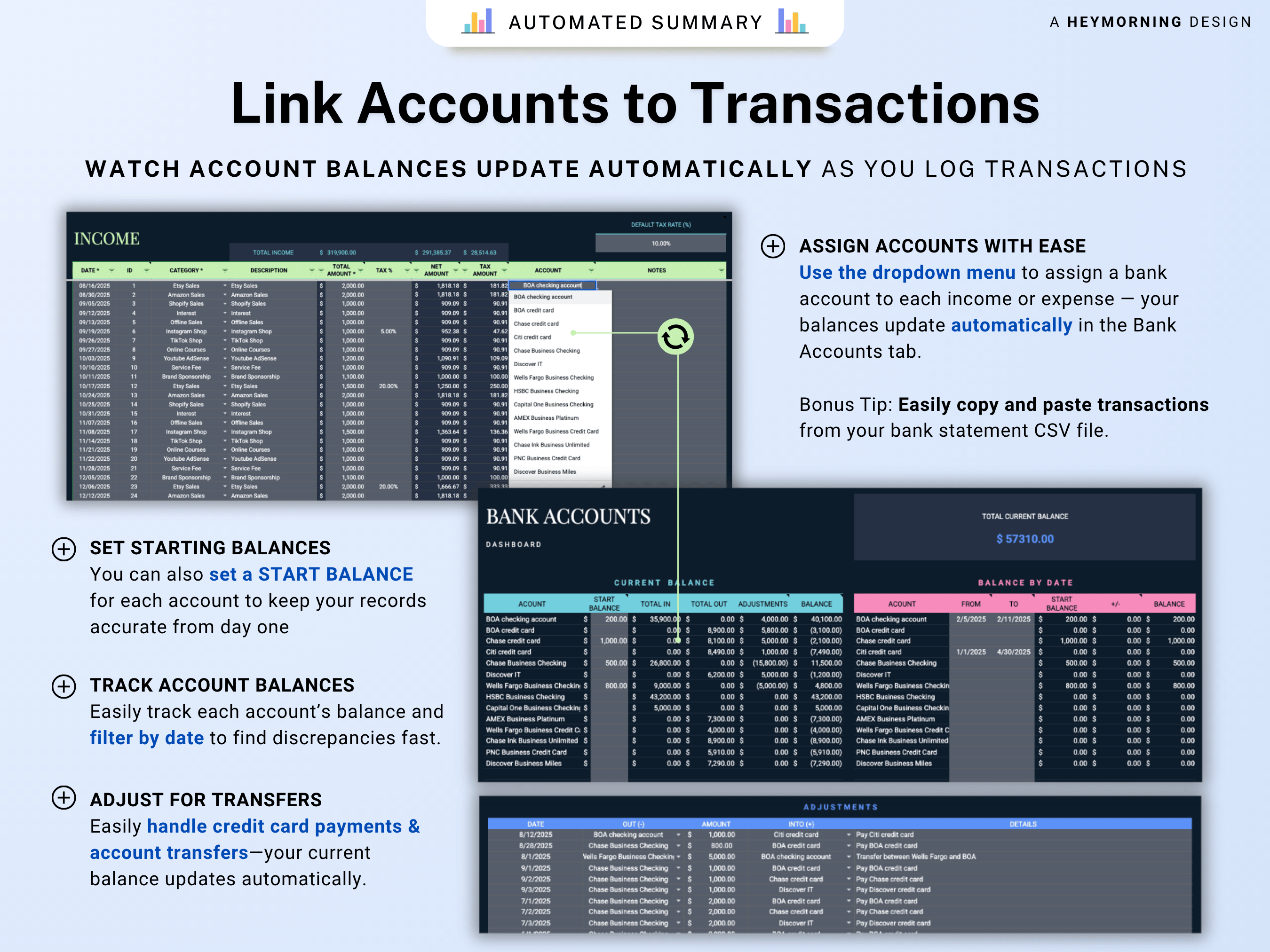Small Business Bookkeeping Spreadsheet