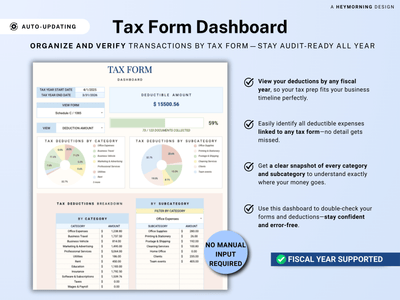 Tax Deduction Tracker
