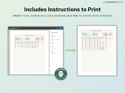 Automated Tenant Rent Ledger