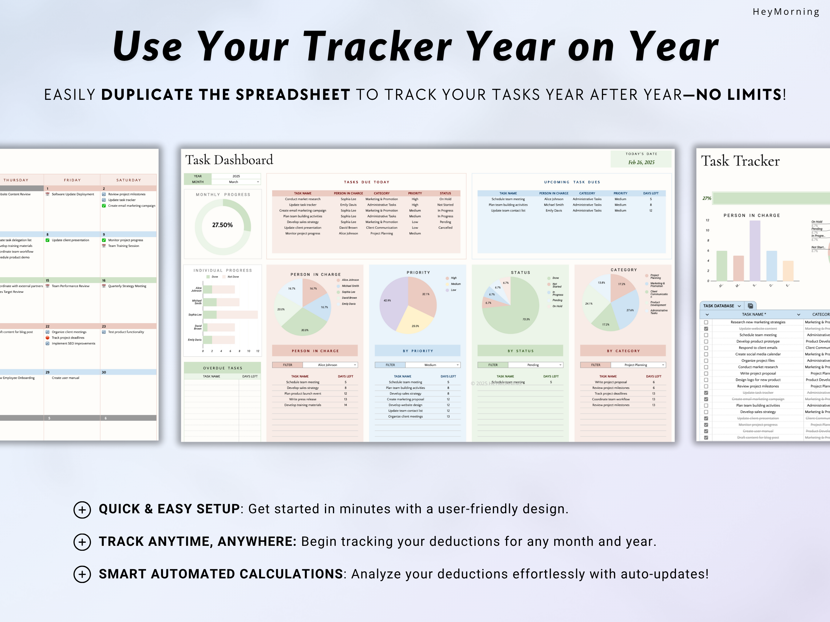 Team Task Tracker - Hey Morning