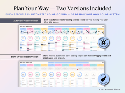 Year at a Glance Planner