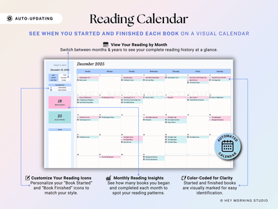 Book Tracker Reading Journal