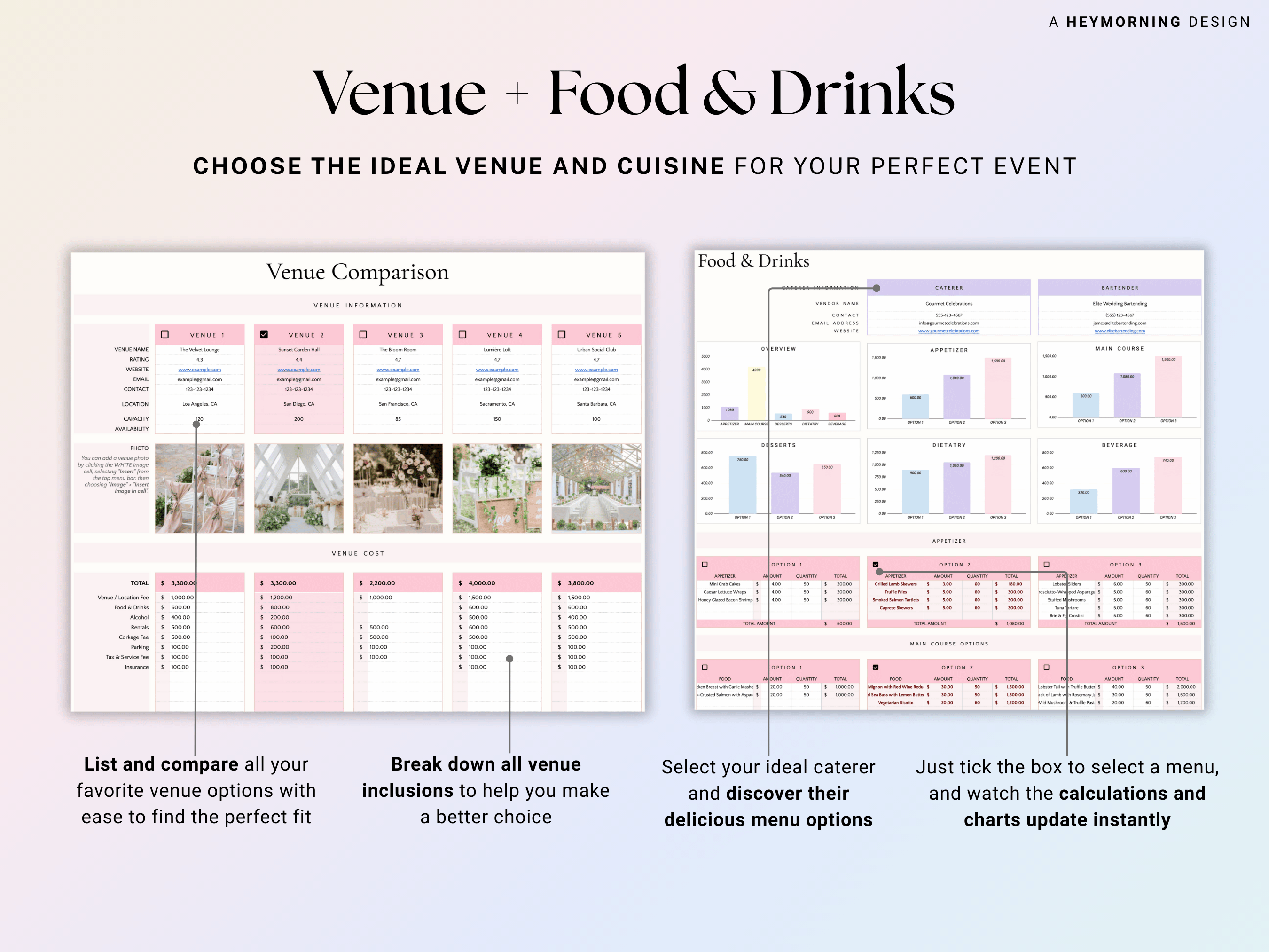 Event Planner Customizable