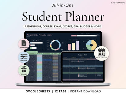 All-in-One Student Planner