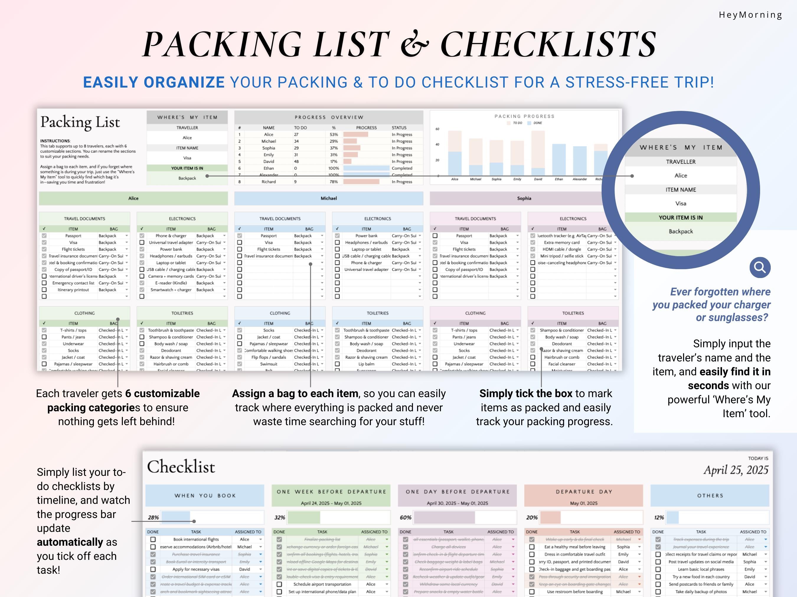 Honeymoon Planner - Hey Morning