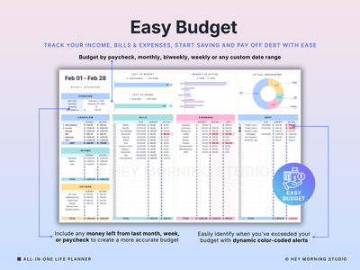All-in-One Life Planner for ADHD