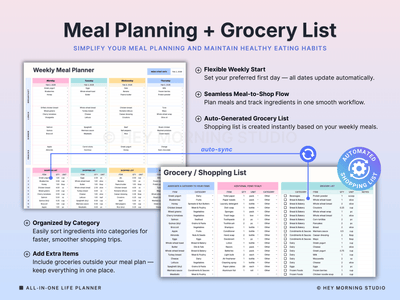 All-in-One Life Planner for ADHD