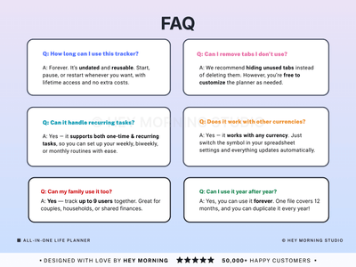 All-in-One Life Planner