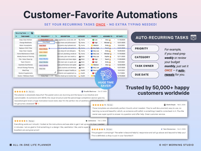 All-in-One Life Planner for ADHD