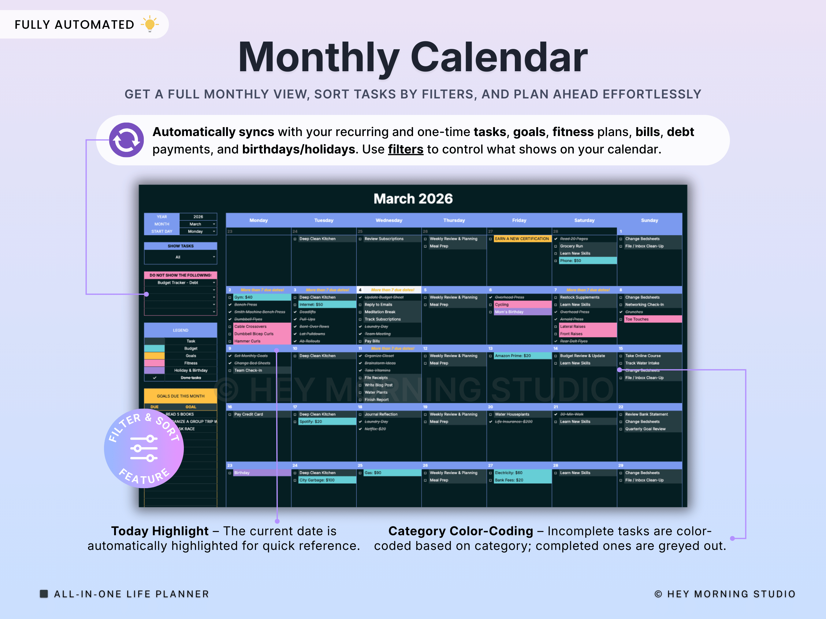 All-in-One Life Planner
