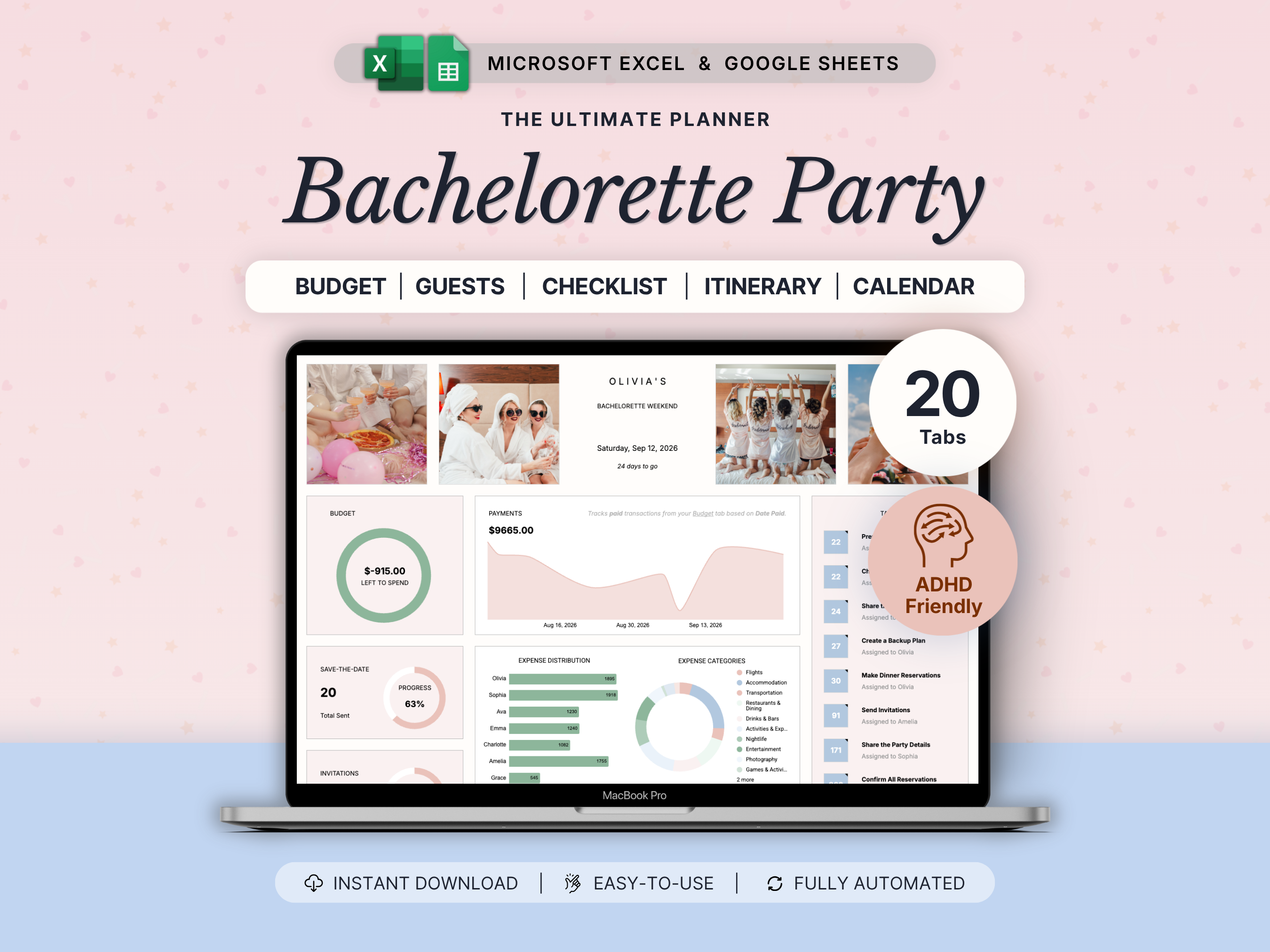 Bachelorette Party Planner