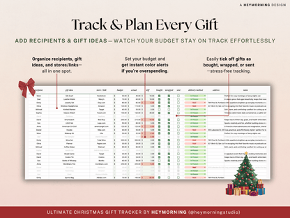 Christmas Gift Tracker