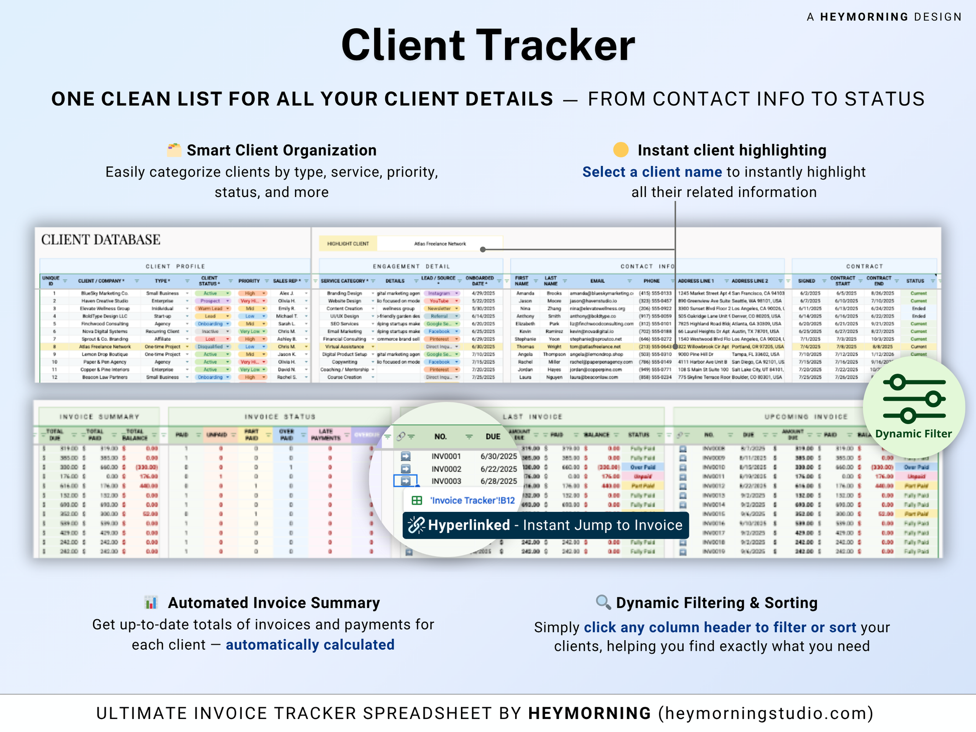 Client Invoice Tracker Generator