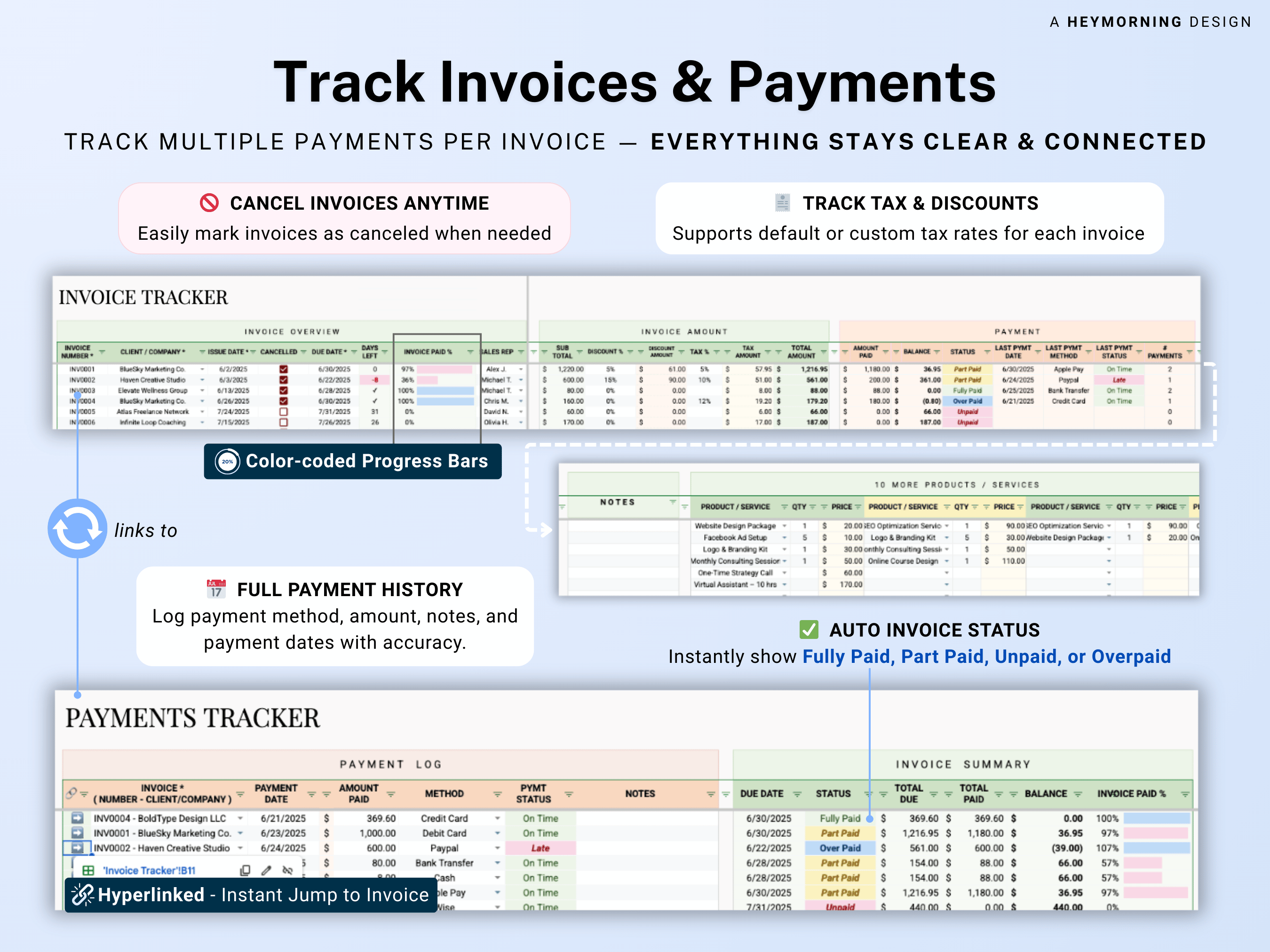 Client & Invoice Tracker Business CRM