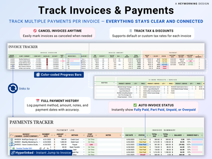 All-in-One Client & Invoice Tracker