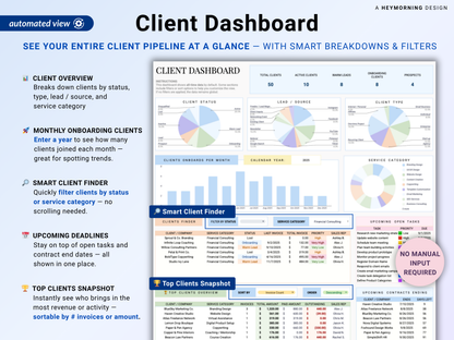 All-in-One Client & Invoice Tracker