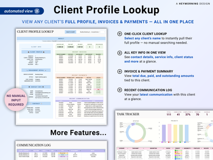 All-in-One Client & Invoice Tracker