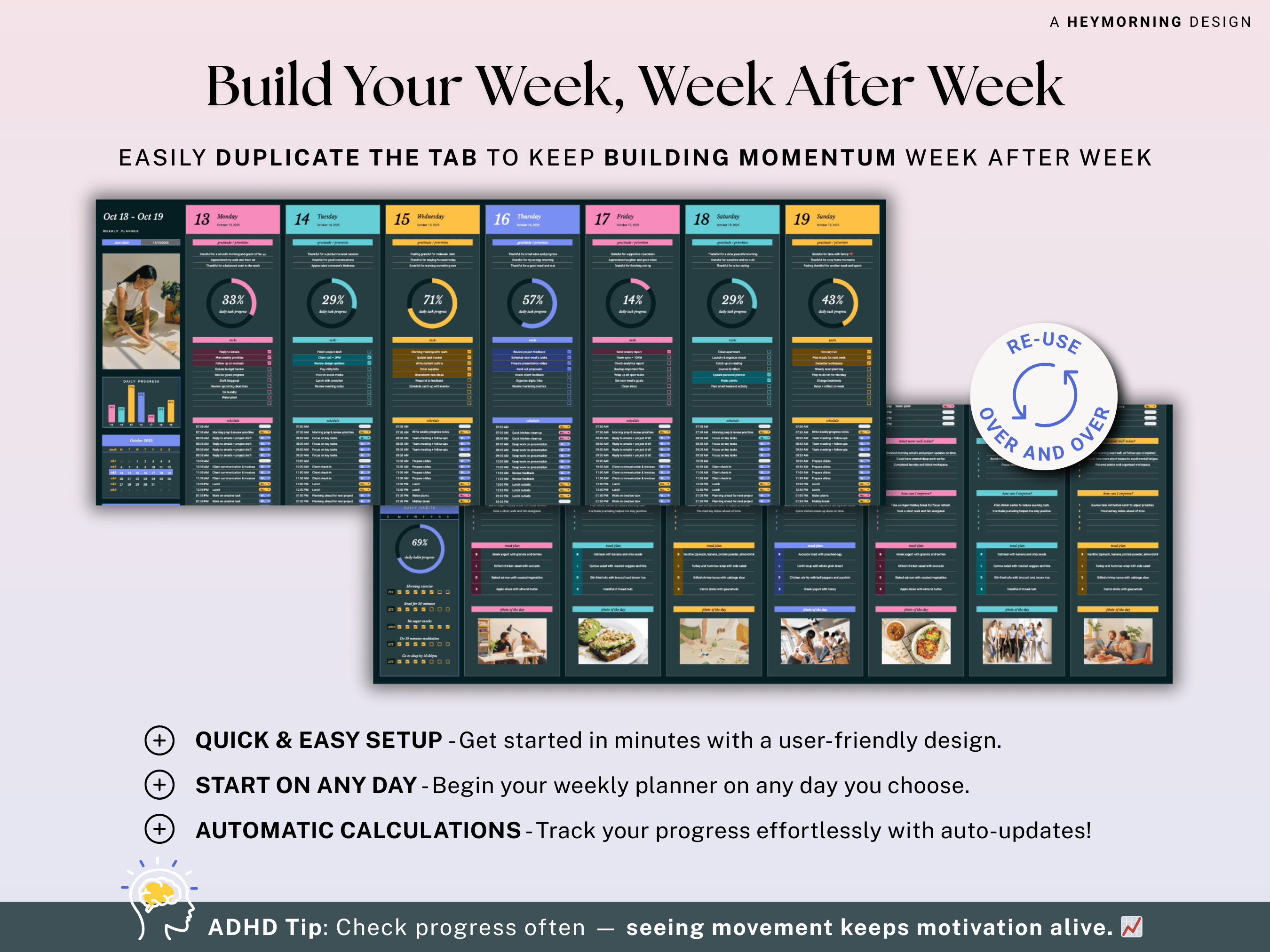 Daily & Weekly Planner