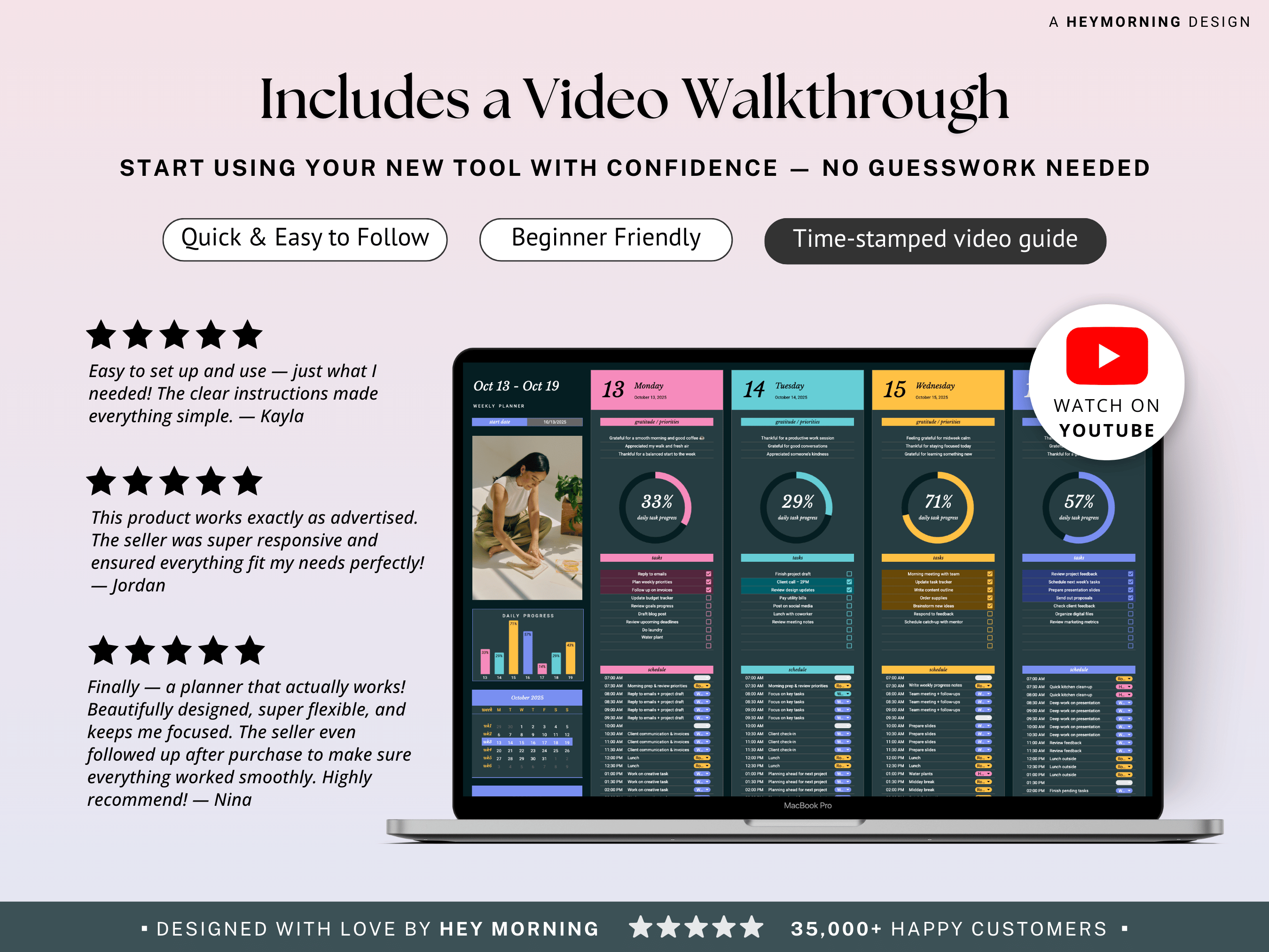 Daily & Weekly Planner