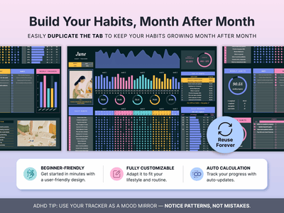 Habit Tracker Spreadsheet