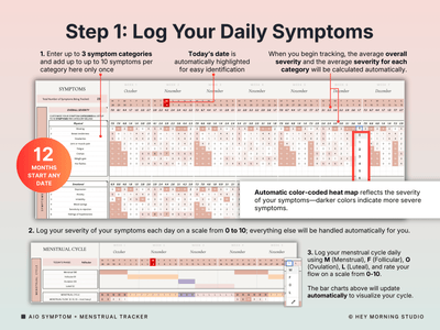 Health Tracker (Symptom + Menstrual Cycle)