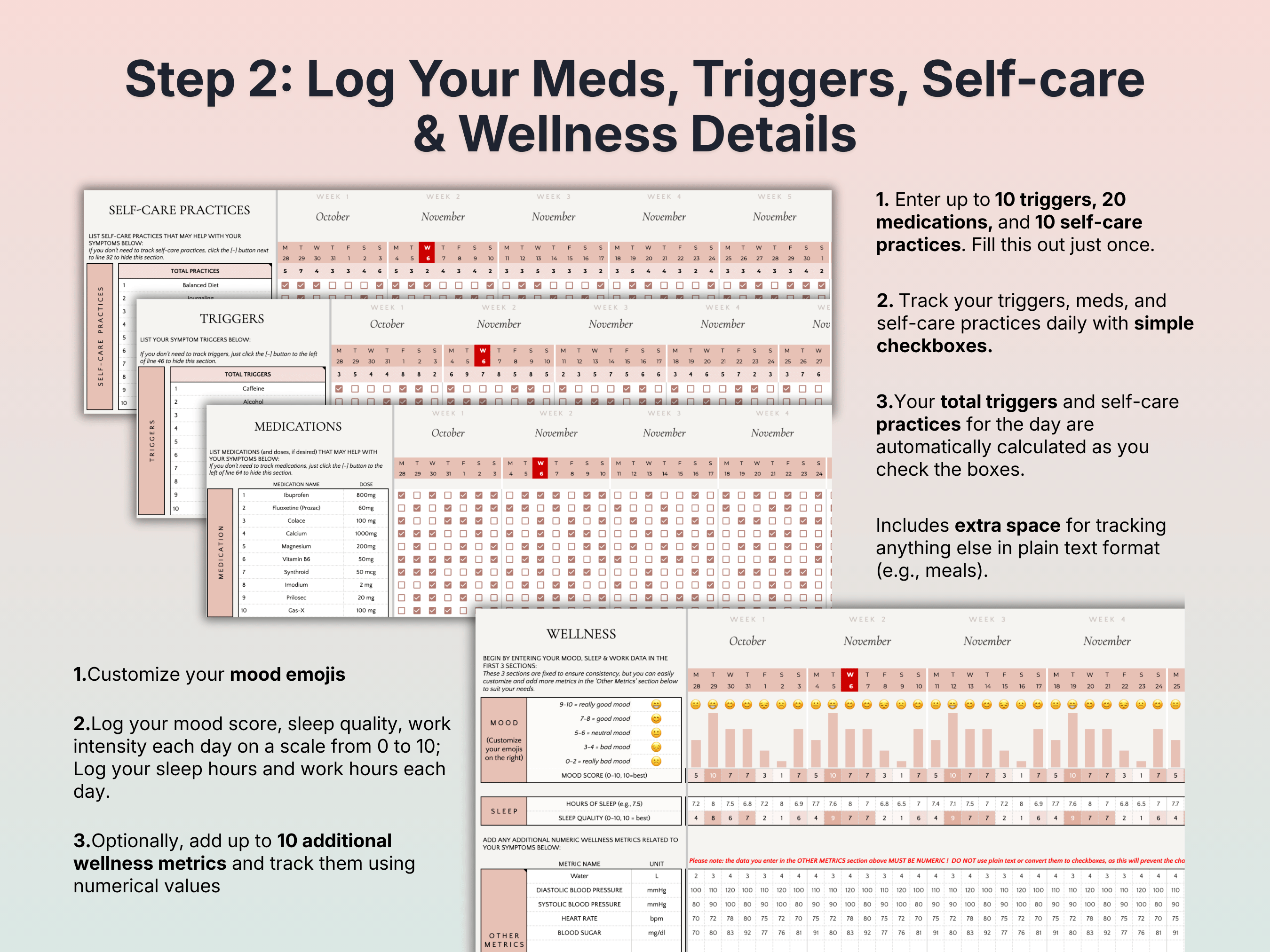 Health Tracker (Symptom + Menstrual Cycle)