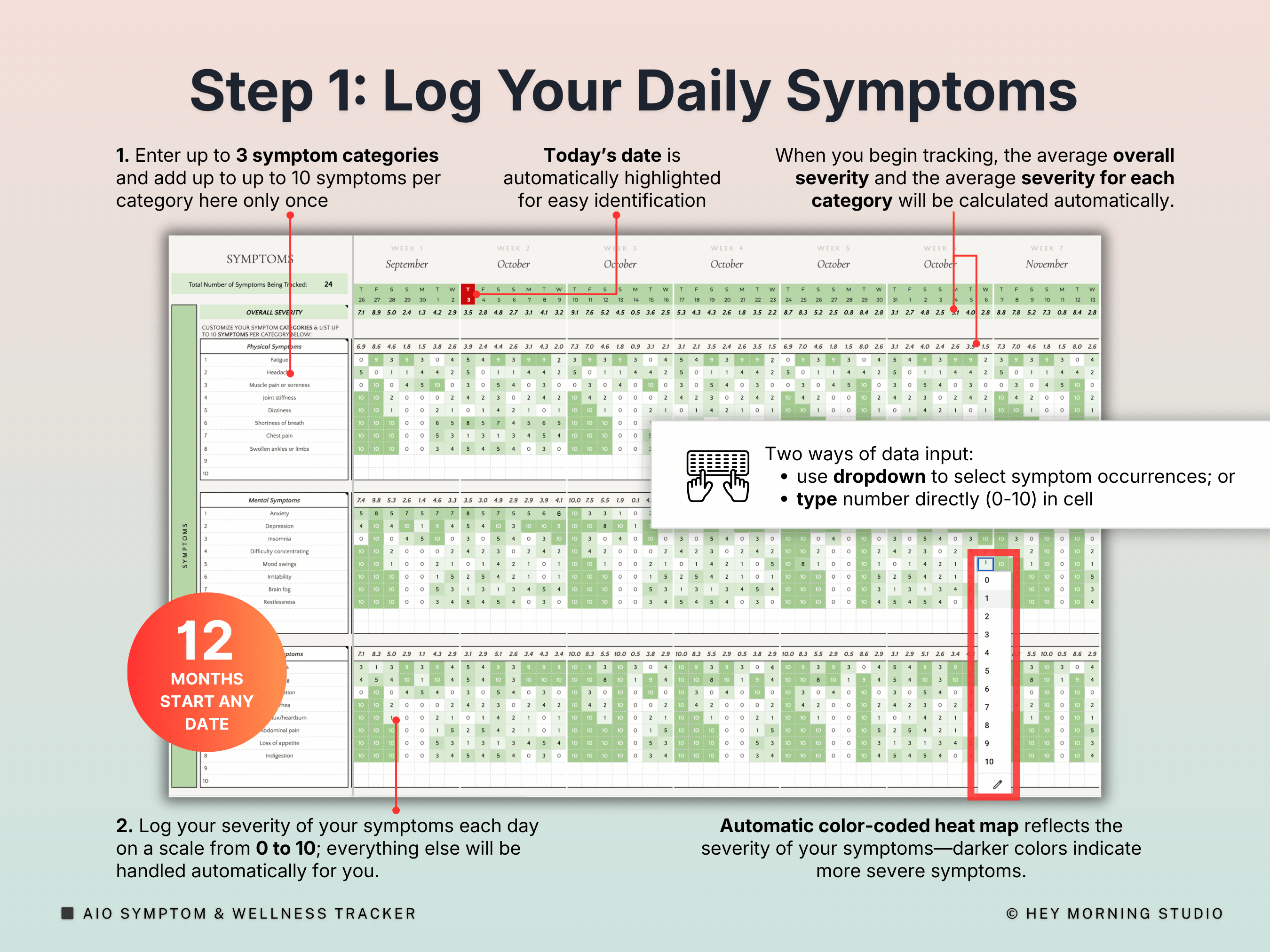 Health Tracker (Symptom & Wellness)
