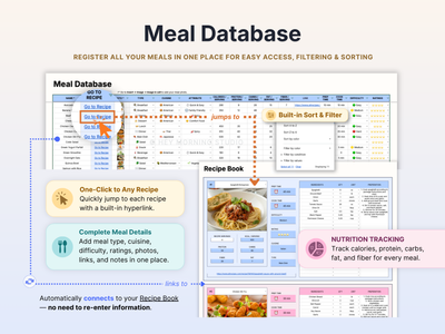 All-in-One Meal Planner