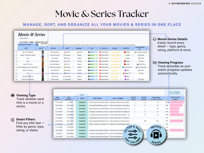 Movie Series Tracker