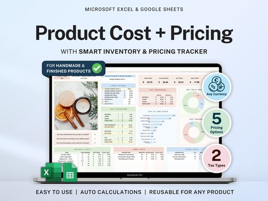 Pricing Calculator Spreadsheet