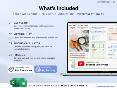 Cost & Pricing Calculator
