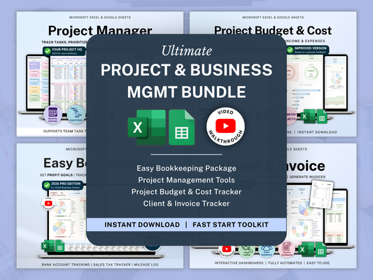 The Ultimate Project & Business Management Bundle