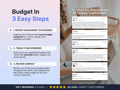 Simple Budget Spreadsheet