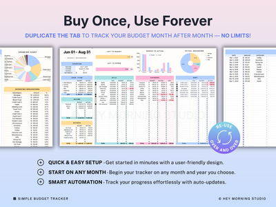Simple Budget Spreadsheet