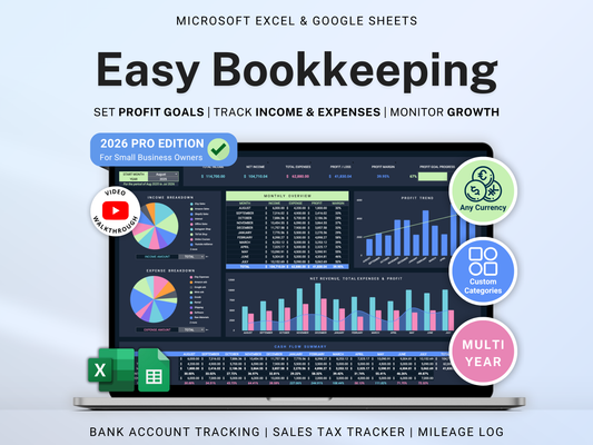 Small_Business Bookkeeping Spreadsheet 