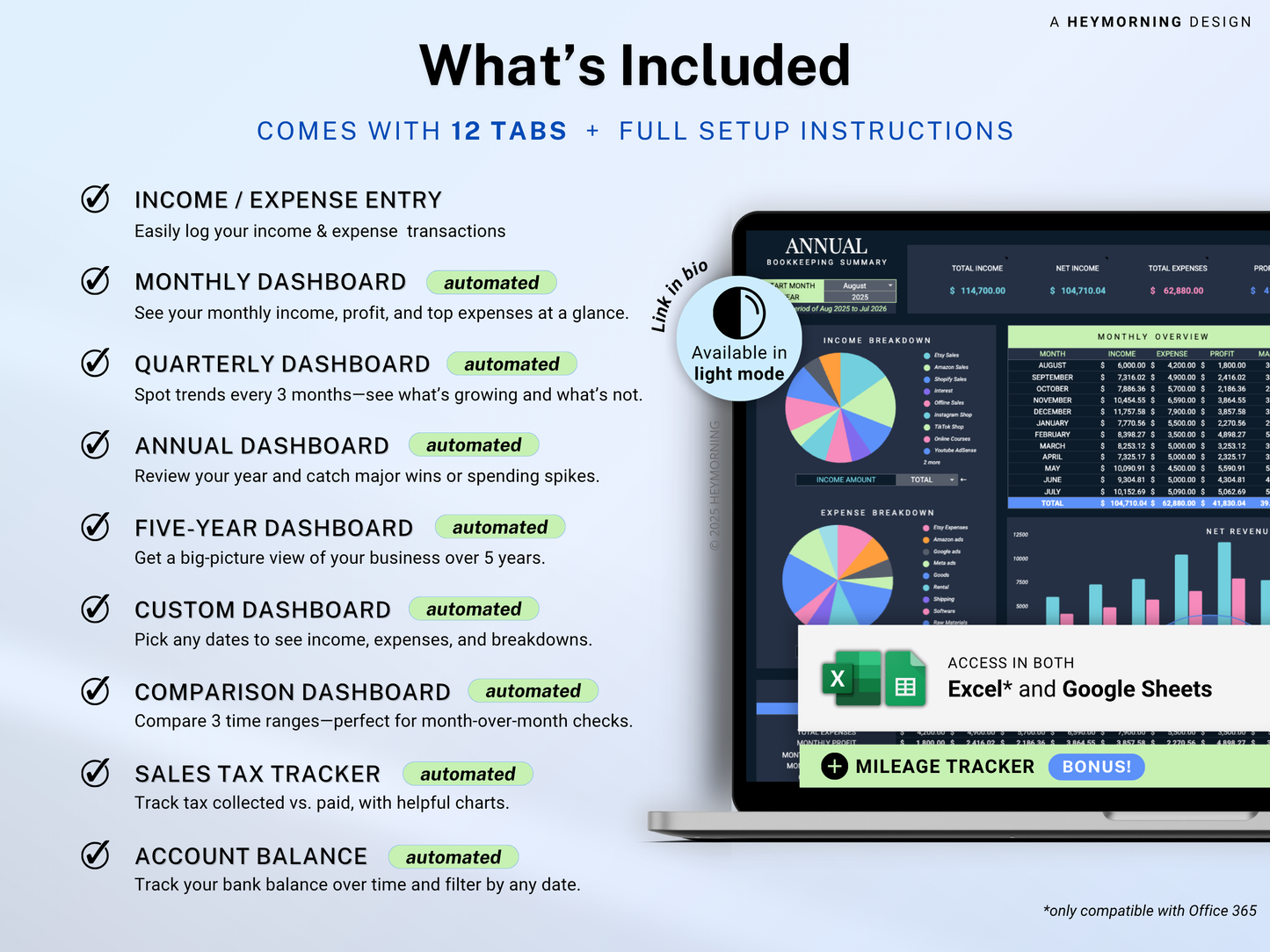 Small_Business Bookkeeping Spreadsheet 
