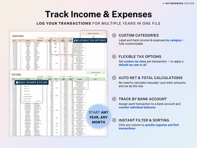 Small Business Bookkeeping Spreadsheet