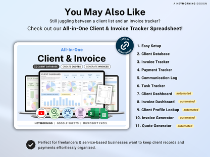 Small Business Bookkeeping Spreadsheet