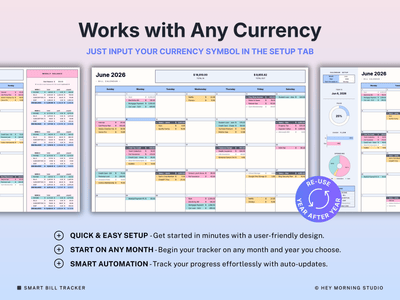 Bill Tracker Smart Calendar