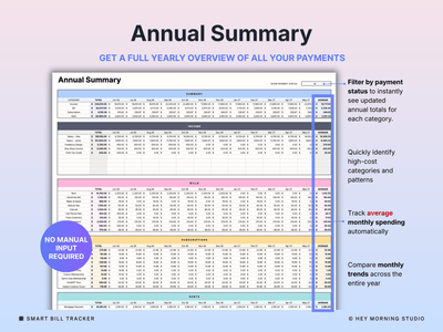 Bill Tracker Smart Calendar