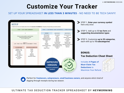 Tax Deduction Tracker