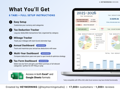 Tax Deduction Tracker